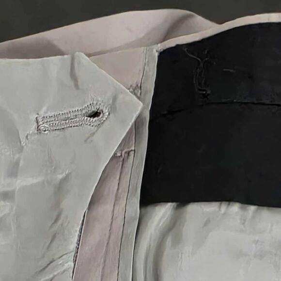 Prada Tailored Straight Leg Pants Trousers Gray Size 38 4 Small - Picture 9 of 9